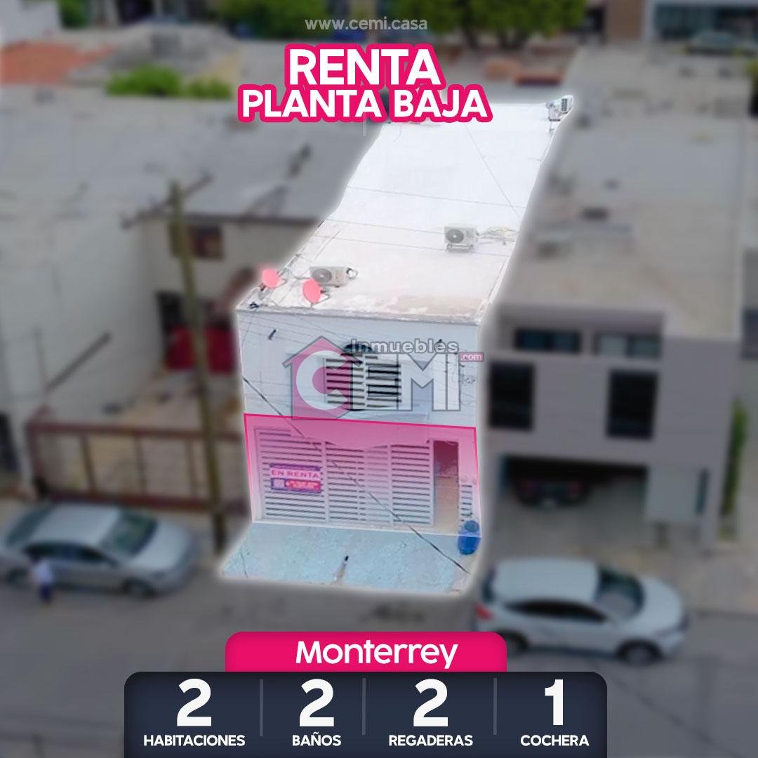 Departamento en renta, casa en renta - segunda planta. Casa en monterrey en renta, cerca de prepa tec, tecmilenio. Sams club - las torres, Walmart. Incredible pizza, UANL - Mederos, carretera nacional. Eugenio Garza Sada.