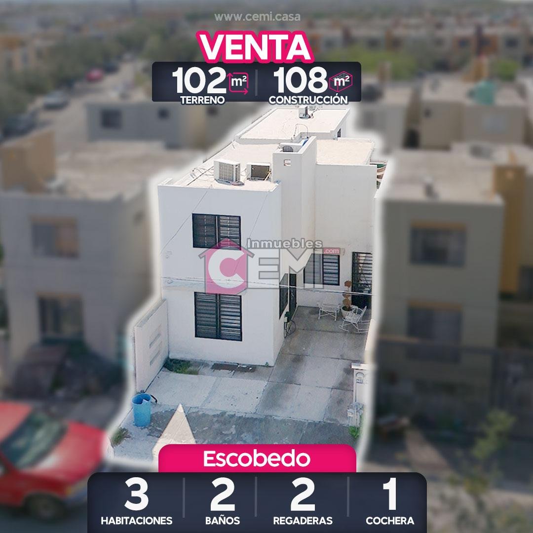 casa en venta, mirador del valle, escobedo. fraccionamiento privado casa en venta. residencia en venta.